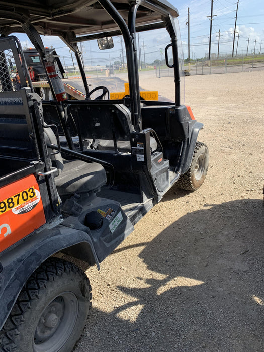 2022 Kubota RTV-X1140W-H Plastic Canopy, Windshield Acrylic Clear, LED Strobe Light, Wire Harness Kit, Back up Alarm