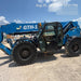 2019 Genie GTH-1056 Cab/Heat/AC, Solid RT Tires, LED Work Lights, Beacon 60" QA Carriage, 60" Forks