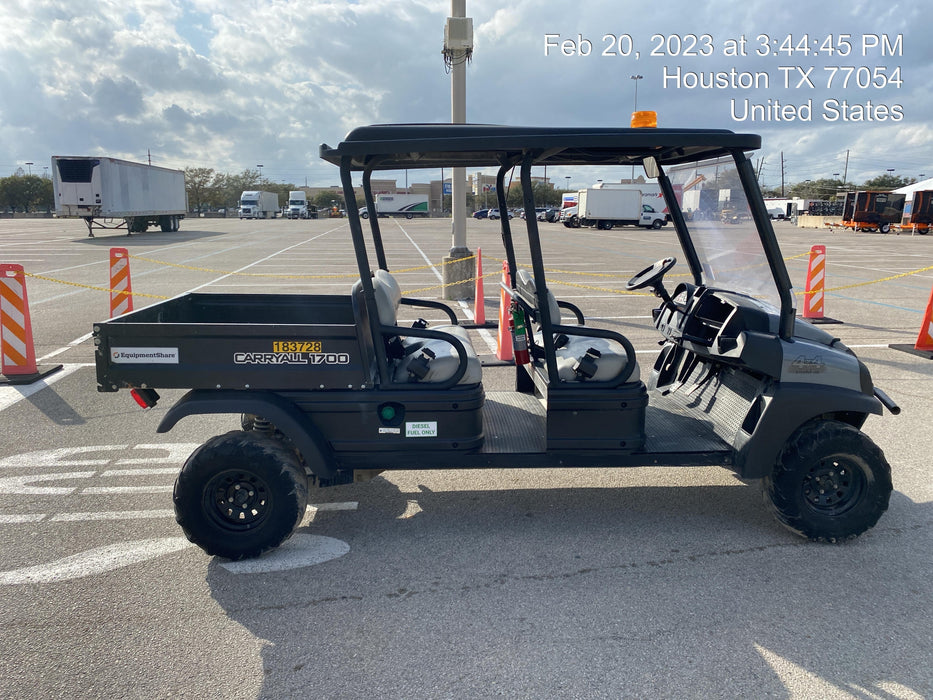 2021 Club Car CA1700D Canopy, Diesel, 4 Passenger