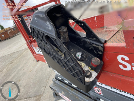 2020 Skyjack SJIII-3219 Solid NM Tires, Half height spring hinged entry gate, Dual Beacons, 800W Inverter