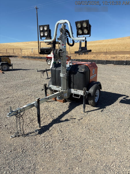 2024 Wanco WLTT-4MM4K Diesel, Deep Sea Controller, Shore Power Plug, Auto Start, (4) 350W LED Floodlights, 4kW Generator, 60 Gal Fuel Tank, 2" Ball, T3