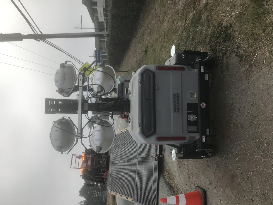 2019 Wacker Neuson LTV6L-MH Wacker Neuson LTV6L Mobile Light Tower w/Fuel Level Sensor Installed