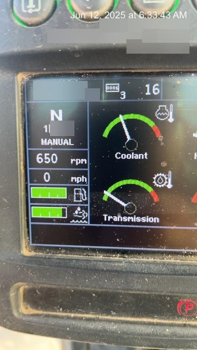 2020 John Deere 644K 4yd Wheel Loader, Cab/Heat/Air, 3 Function Hydraulics, JRB Hydraulic QC, QC 4yd bucket w/smooth cutting edge, QC Carriage, 72" Fork Tines, 5yr/5,000hr Powertrain and Hydraulics extended warranty