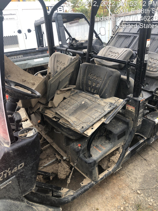 2022 Kubota RTV-X1140W-H Plastic Canopy, Windshield Acrylic Clear, LED Strobe Light, Wire Harness Kit, Back up Alarm