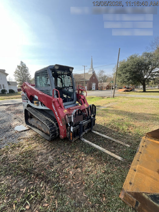 2019 Takeuchi TL12V2C Cab/Heat/AC, Back-up Alarm, Hydraulic QC w/80" HD Tooth Bucket