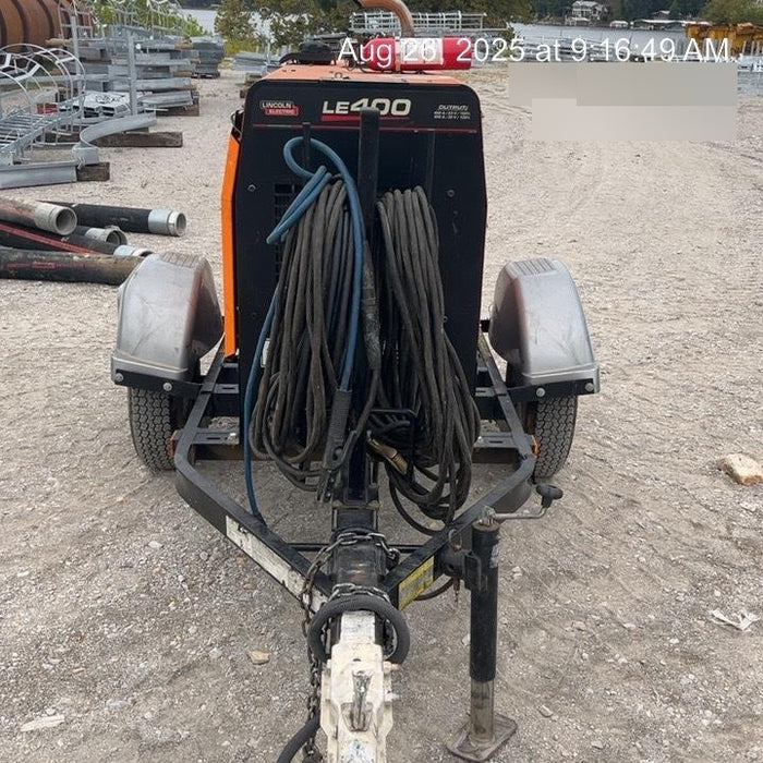 2022 Lincoln Electric LE400 Kubota V1505, Trlr, Cable Rack, Light Kit, ES Decals, T3