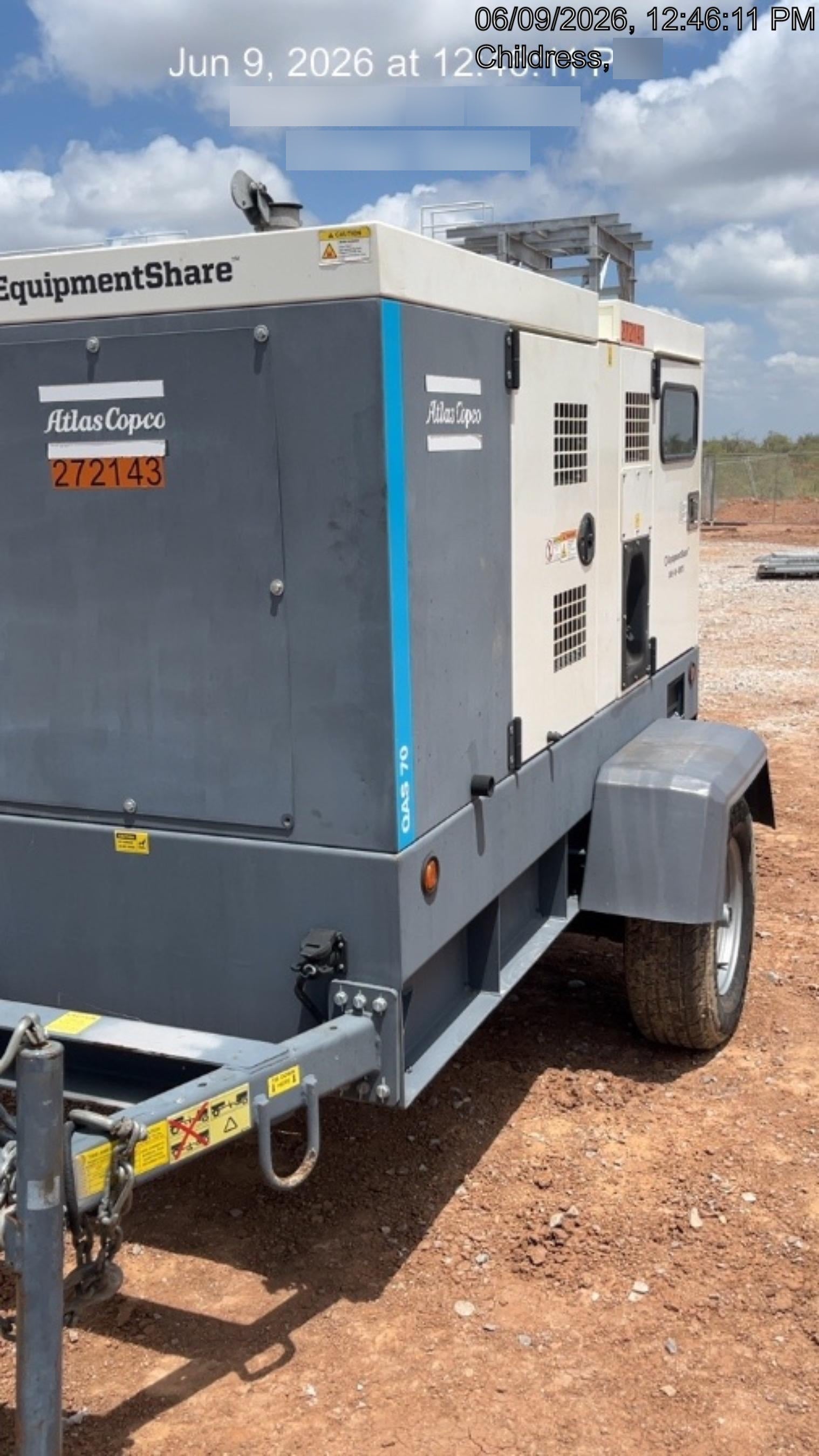 2022 ATLAS COPCO QAS 70