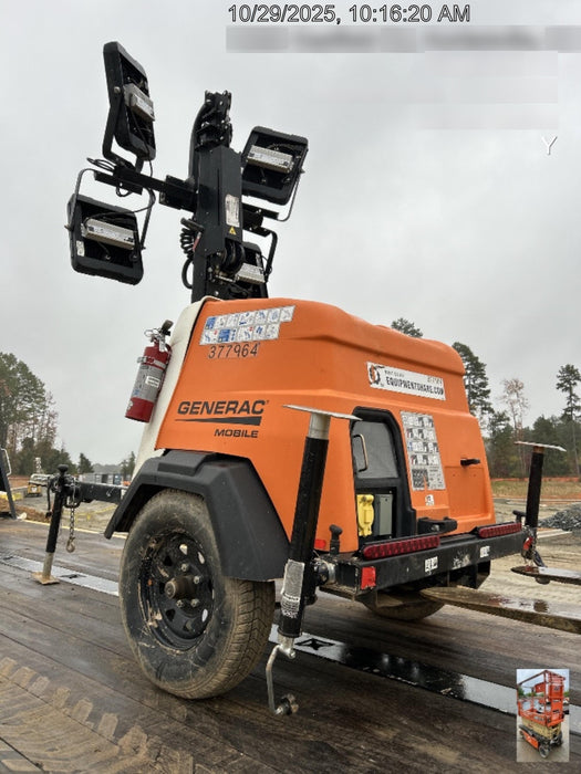 2023 Generac MLT2 Diesel, Flex Switch 120V Input, Powerzone Controller, 
(4) 320W LED Lights, 4kW Generator, 39.9 Gal Fuel Tank, 2" Ball, T3