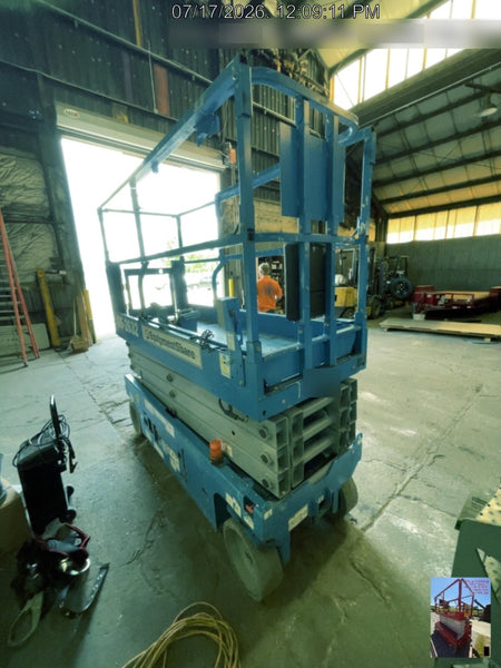 2019 Genie GS-2632 Folding Rails, Swing Gate, EE Rated