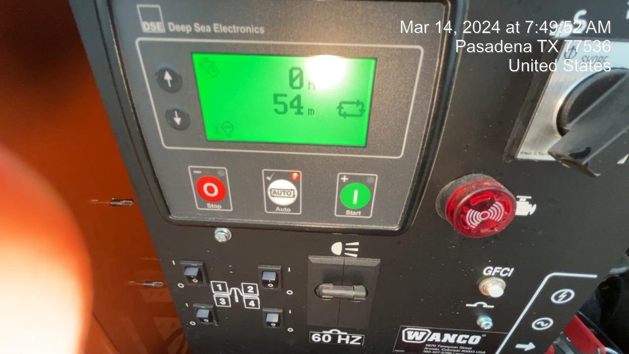 2024 Wanco WLTT-4MM4K Diesel, Deep Sea Controller, Shore Power Plug, Auto Start, (4) 350W LED Floodlights, 4kW Generator, 60 Gal Fuel Tank, 2" Ball, T3