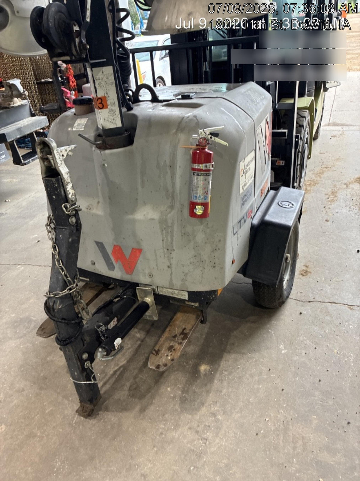 2019 Wacker Neuson LTV6L-MH Standard Options, ES Track Hardware, Fuel Level Sensor