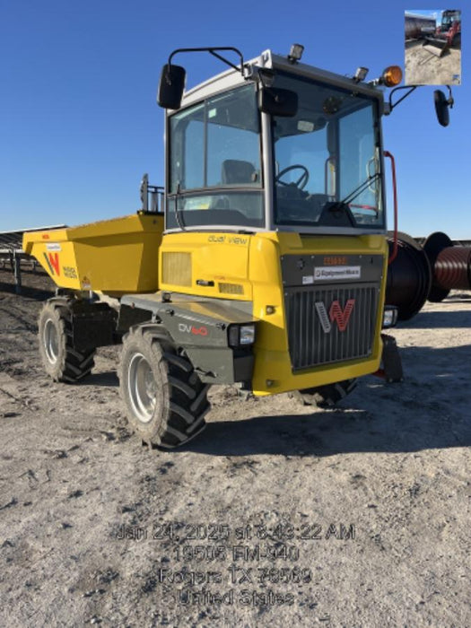 2024 WACKER NEUSON DV604 Cab Standard Tires