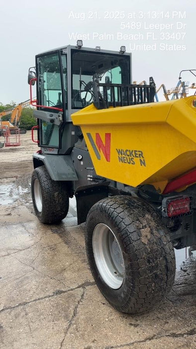 2025 WACKER NEUSON DV605 Cab Turf Tires