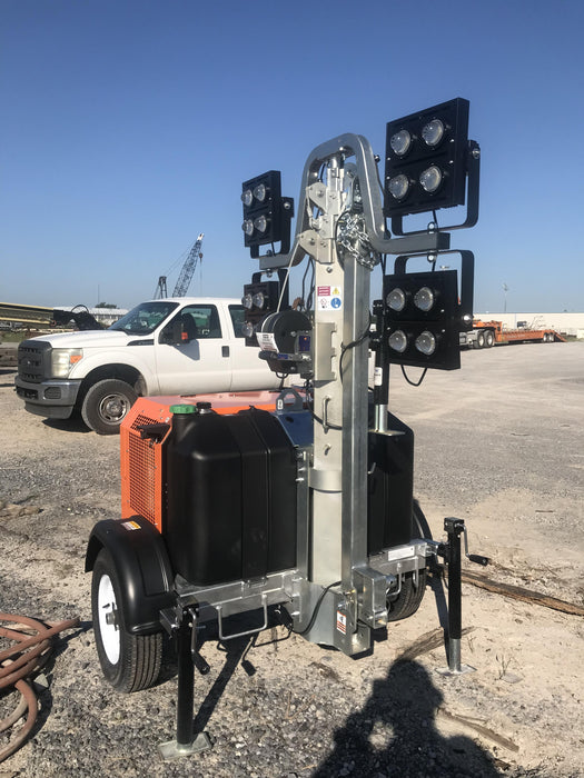 2024 Wanco WLTT-4MM4K Diesel, Deep Sea Controller, Shore Power Plug, Auto Start, (4) 350W LED Floodlights, 4kW Generator, 60 Gal Fuel Tank, 2" Ball, T3