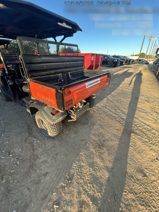 2022 Kubota RTV-X1140W-H Plastic Canopy, Windshield Acrylic Clear, LED Strobe Light, Wire Harness Kit, Back up Alarm