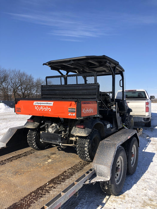 2022 Kubota RTV-X1140W-H Plastic Canopy, Windshield Acrylic Clear, LED Strobe Light, Wire Harness Kit, Back up Alarm