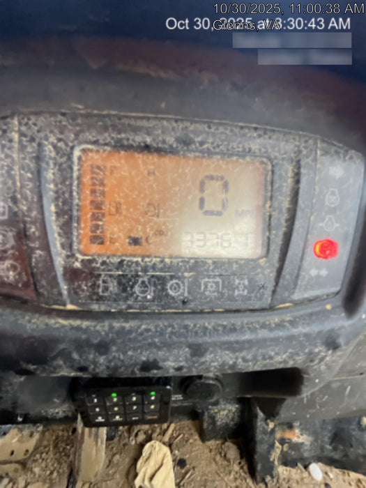 2022 Kubota RTV-X1140W-H Plastic Canopy, Windshield Acrylic Clear, LED Strobe Light, Wire Harness Kit, Back up Alarm