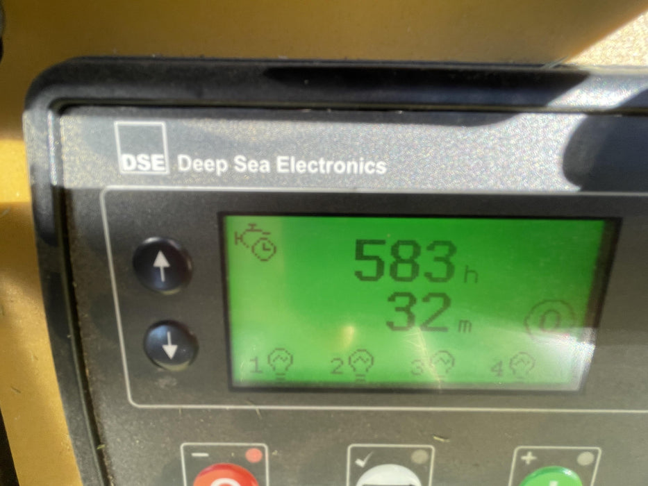 2021 Allmand NLV3GR (4) LED Light Fixture 350W, 23' Vertical Mast, 3kW Prime, Towable, Deep Sea L401, Leveling Jacks, Yanmar T4F 5.8hp