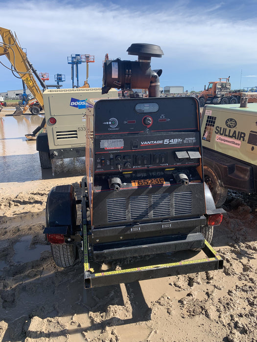 2021 Lincoln Electric Vantage 549X Ready Pak 3, ORANGE (includes trailer, cable rack, fender light kit)