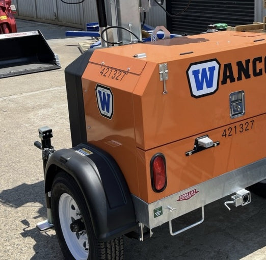 2024 Wanco WLTT-4MM4K Diesel, Deep Sea Controller, Shore Power Plug, Auto Start, (4) 350W LED Floodlights, 4kW Generator, 60 Gal Fuel Tank, 2" Ball, T3