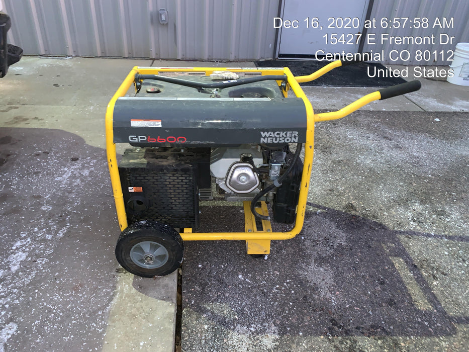 2018 WACKER NEUSON GP6600A