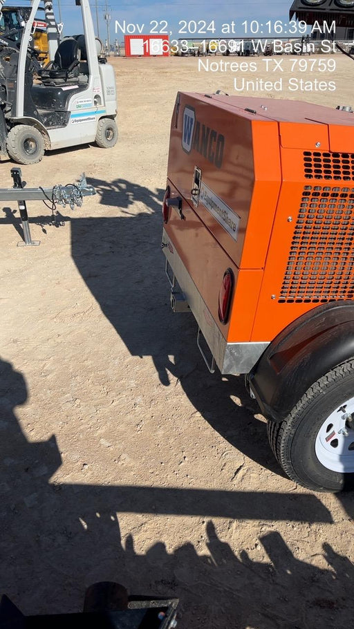 2024 Wanco WLTT-4MM4K Diesel, Deep Sea Controller, Shore Power Plug, Auto Start, (4) 350W LED Floodlights, 4kW Generator, 60 Gal Fuel Tank, 2" Ball, T3