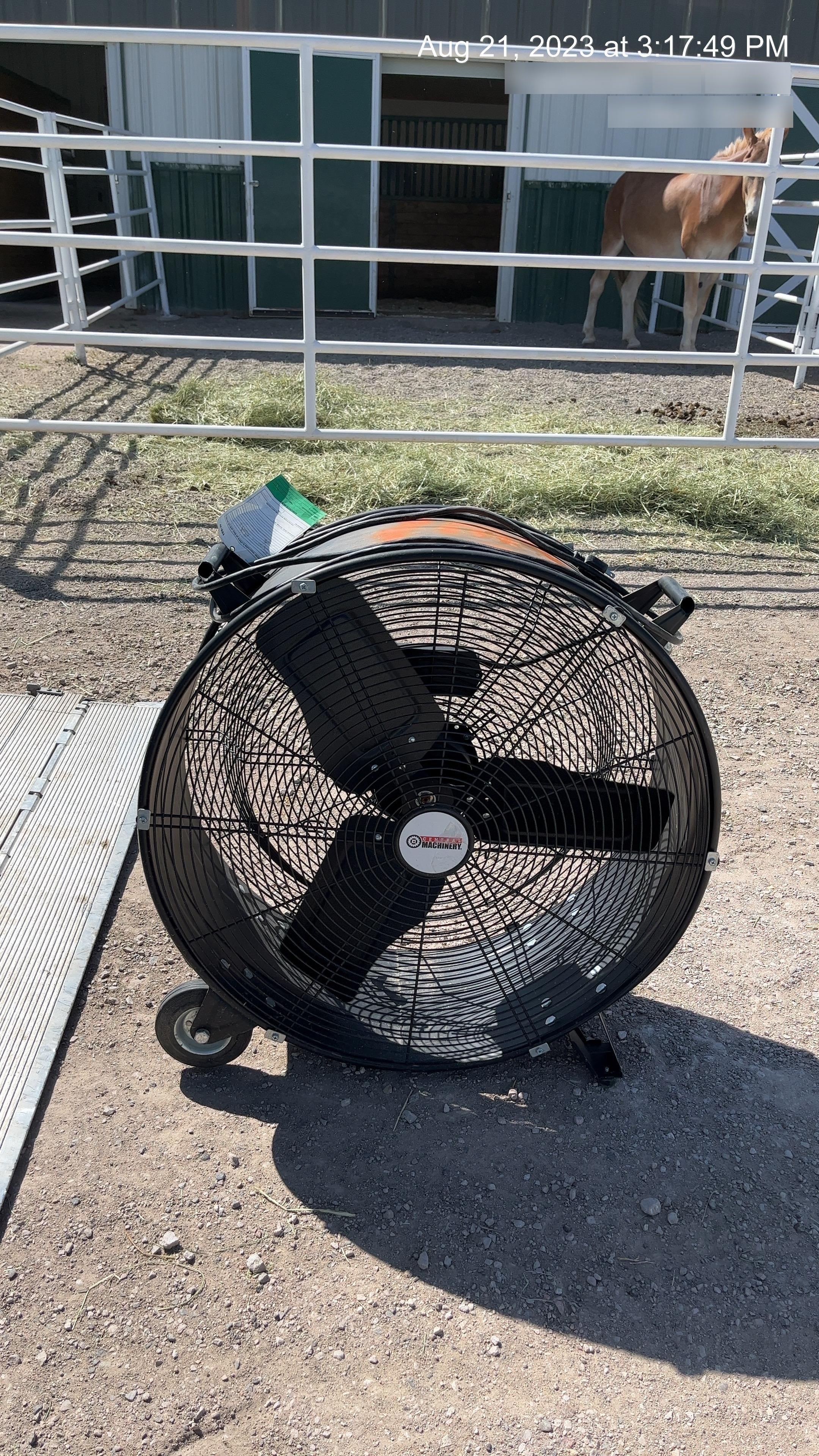 2019 CENTRAL MACHINERY 24" SHOP FAN
