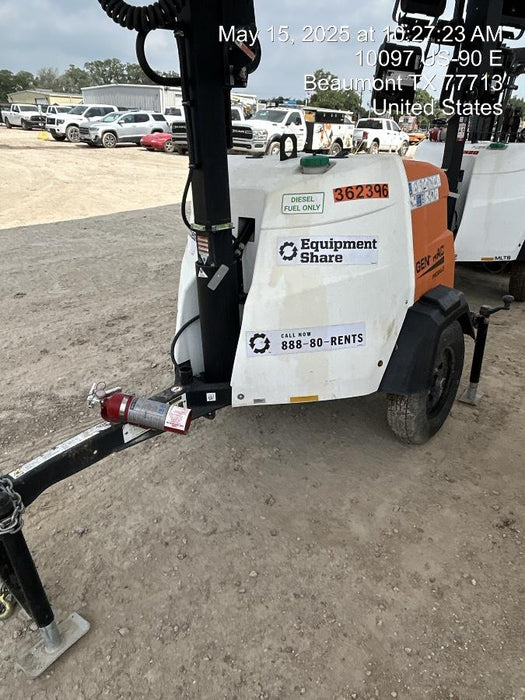 2023 Generac MLT2 Diesel, Flex Switch 120V Input, Powerzone Controller, 
(4) 320W LED Lights, 4kW Generator, 39.9 Gal Fuel Tank, 2" Ball, T3