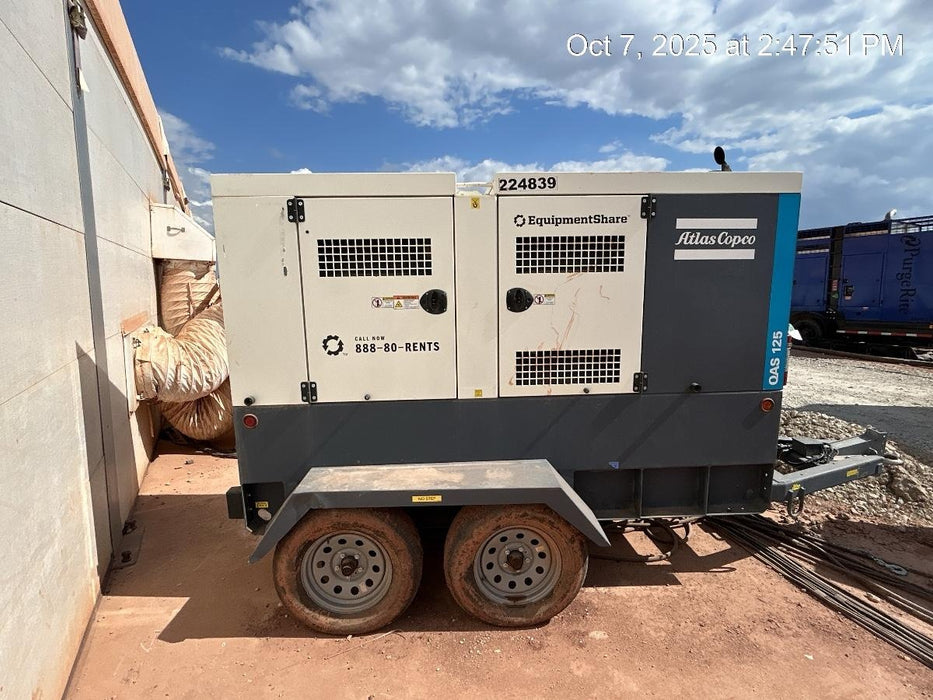 2022 ATLAS COPCO QAS 125