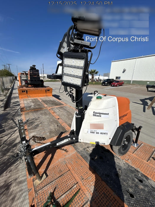 2024 Generac MLT2 Diesel, Flex Switch 120V Input, Powerzone Controller, 
(4) 320W LED Lights, 4kW Generator, 39.9 Gal Fuel Tank, 2" Ball, T3