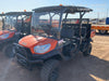 2020 Kubota RTV-X1140W-H Canopy, 4-Seater, Diesel, Windshield Acrylic Clear, LED Strobe, Backup Alarm
