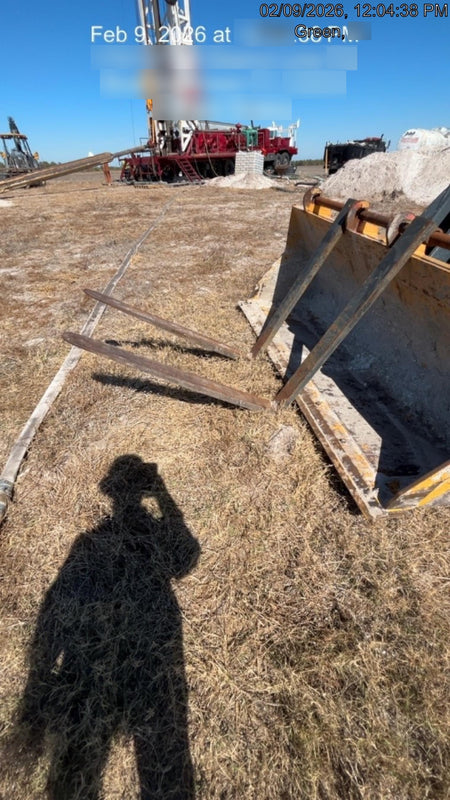 2014 WERK-BRAU 42" Forks - Backhoe