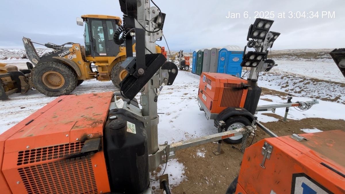 2024 Wanco WLTT-4MM4K Diesel, Deep Sea Controller, Shore Power Plug, Auto Start, (4) 350W LED Floodlights, 4kW Generator, 60 Gal Fuel Tank, 2" Ball, T3