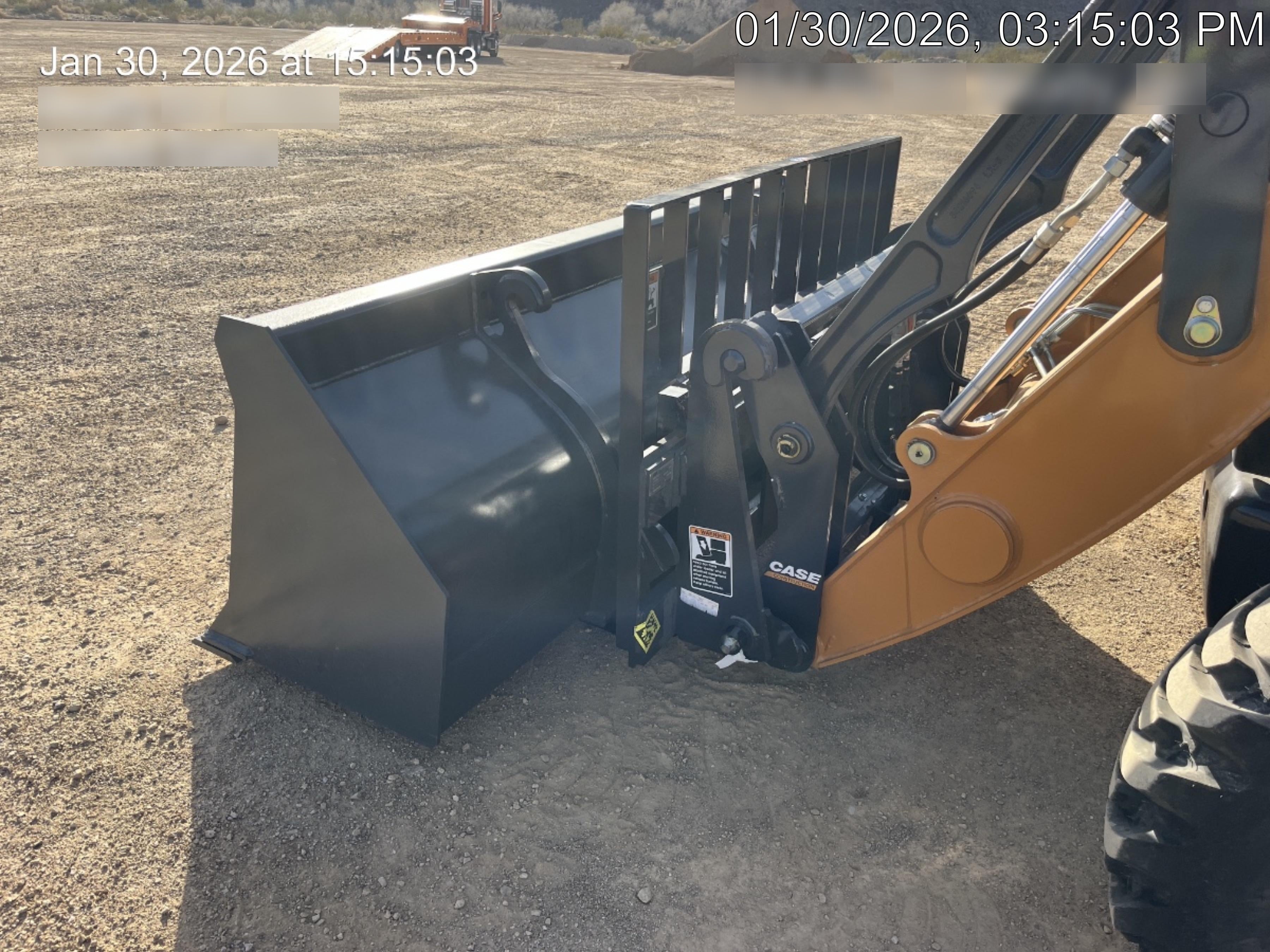 2026 CASE CNH 92658163 Backhoe Fork Set