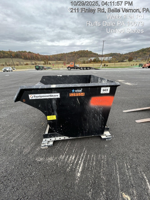 2025 STAR INDUSTRIES M-1820 - Self-Dump Hopper