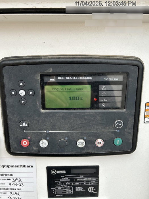 2022 WACKER NEUSON G50