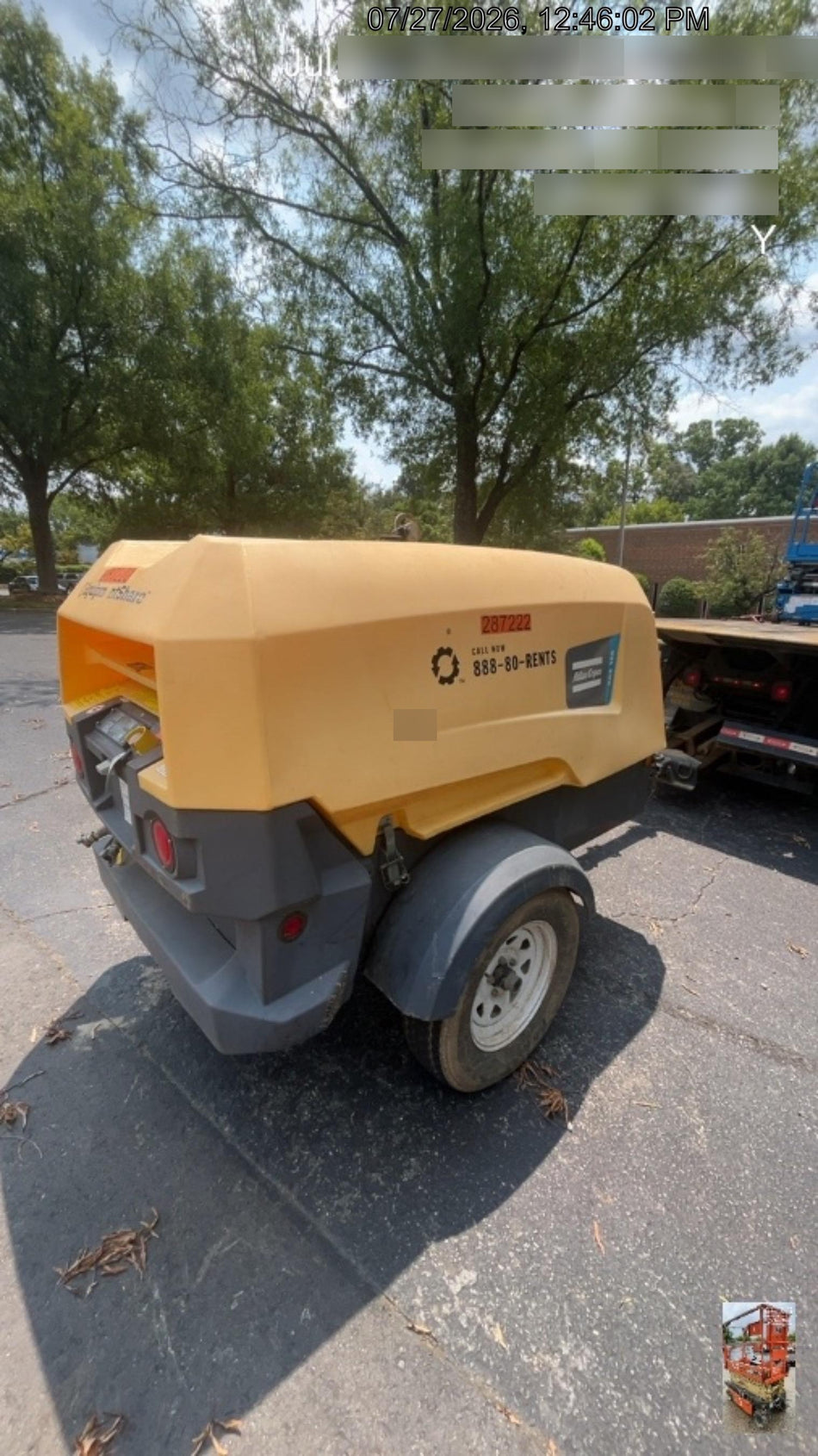 2023 ATLAS COPCO XAS188 CWK
