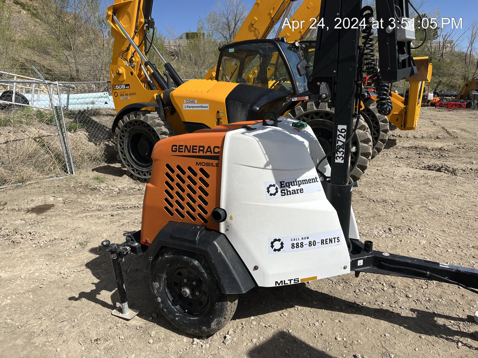 2023 Generac MLT2 Diesel, Flex Switch 120V Input, Powerzone Controller, 
(4) 320W LED Lights, 4kW Generator, 39.9 Gal Fuel Tank, 2" Ball, T3