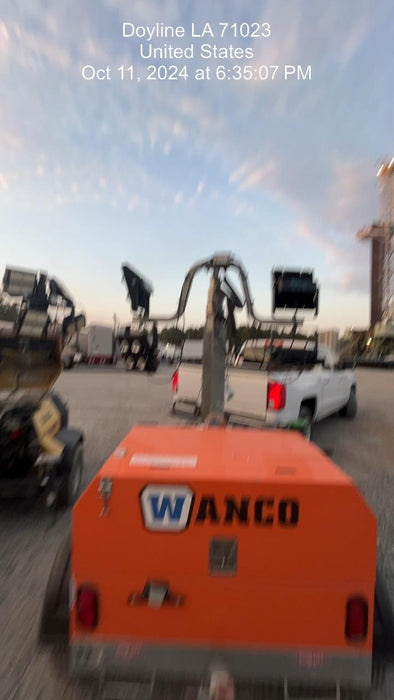 2024 Wanco WLTT-4MM4K Diesel, Deep Sea Controller, Shore Power Plug, Auto Start, (4) 350W LED Floodlights, 4kW Generator, 60 Gal Fuel Tank, 2" Ball, T3