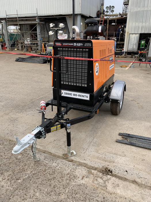 2022 Lincoln Electric Vantage 549X Crosslink Technology, Trailer Mounted, ES Decals, T3