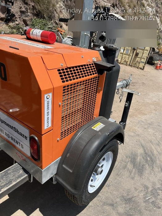 2024 Wanco WLTT-4MM4K Diesel, Deep Sea Controller, Shore Power Plug, Auto Start, (4) 350W LED Floodlights, 4kW Generator, 60 Gal Fuel Tank, 2" Ball, T3