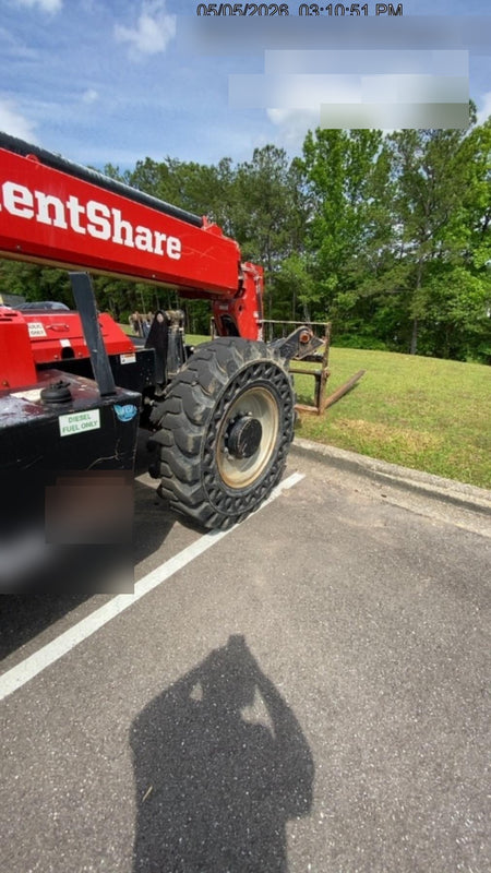 2019 Manitou MTA10055 Canopy, 120 HP, Solid Tires, Work Lights, Lift Hook, Auxiliary Hydraulics 66" Carriage and 60" Forks