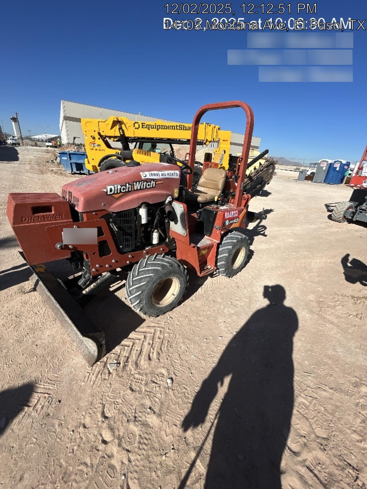2019 DITCH WITCH RT45A