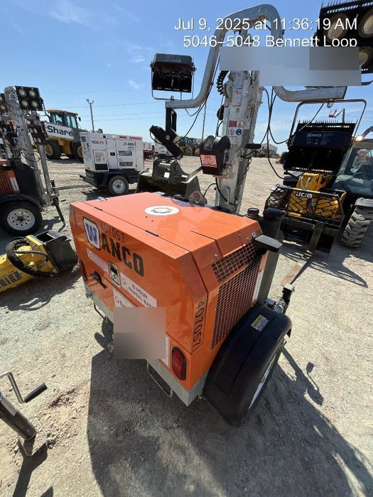 2024 Wanco WLTT-4MM4K Diesel, Deep Sea Controller, Shore Power Plug, Auto Start, (4) 350W LED Floodlights, 4kW Generator, 60 Gal Fuel Tank, 2" Ball, T3