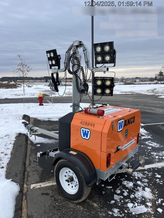 2024 Wanco WLTT-4MM4K Diesel, Deep Sea Controller, Shore Power Plug, Auto Start, (4) 350W LED Floodlights, 4kW Generator, 60 Gal Fuel Tank, 2" Ball, T3