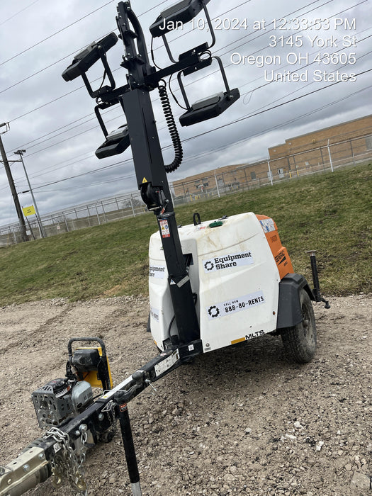 2023 Generac MLT2 Diesel, Flex Switch 120V Input, Powerzone Controller, (4) 320W LED Lights, 4kW Generator, 39.9 Gal Fuel Tank, 2" Ball, T3