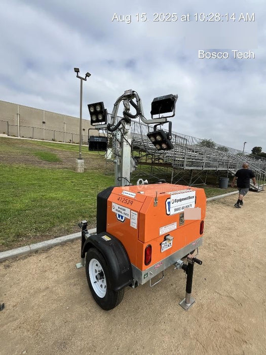 2024 Wanco WLTT-4MM4K Diesel, Deep Sea Controller, Shore Power Plug, Auto Start, (4) 350W LED Floodlights, 4kW Generator, 60 Gal Fuel Tank, 2" Ball, T3