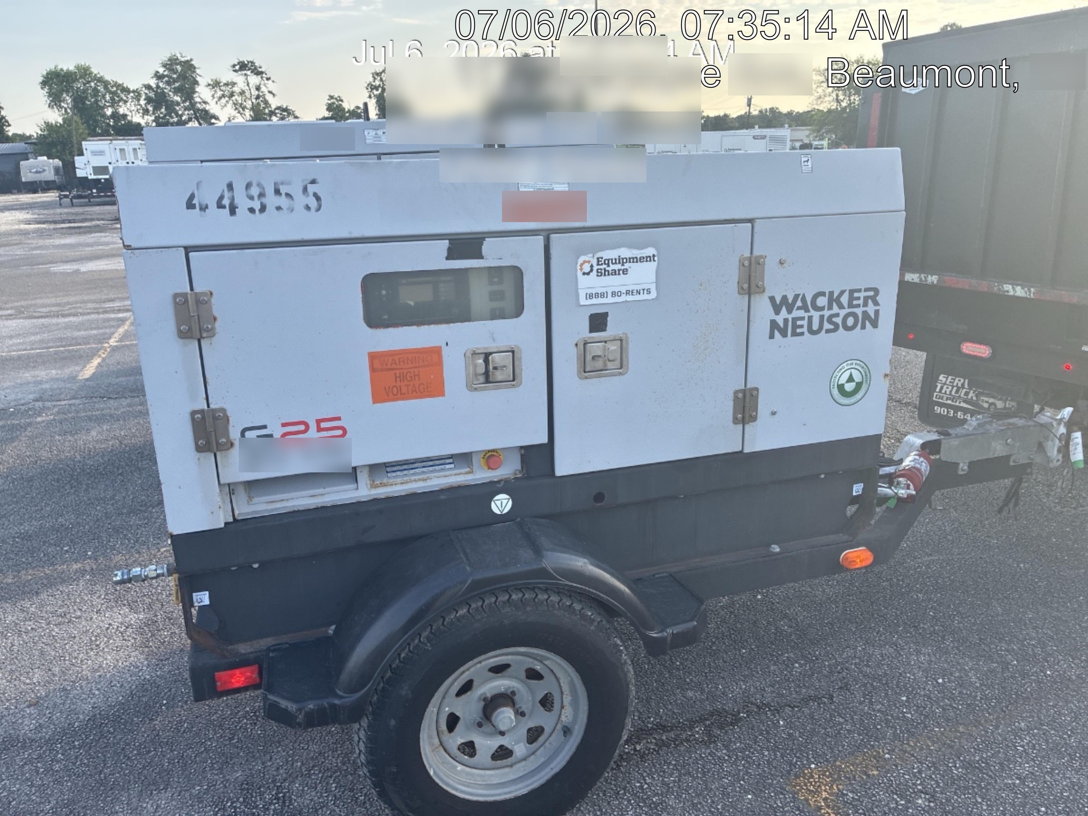 2019 WACKER NEUSON G25