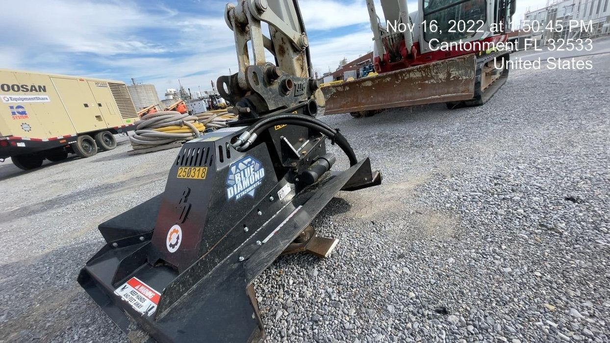 2022 BLUE DIAMOND 42" Brush Cutter, Mini Excavator