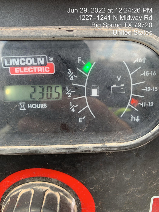 2021 Lincoln Electric Vantage 549X Ready Pak 3, ORANGE (includes trailer, cable rack, fender light kit)